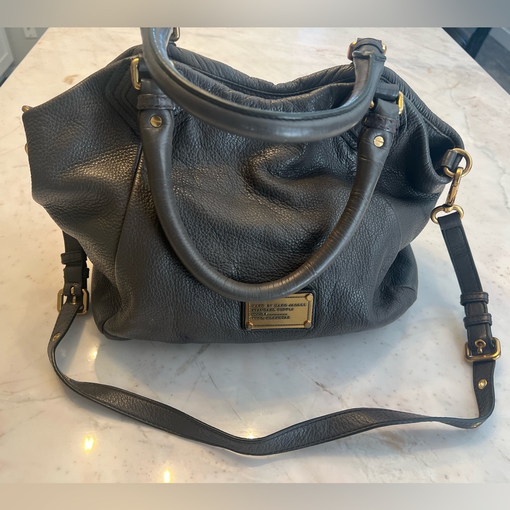 Marc by Marc Jacobs pebble leather satchel
